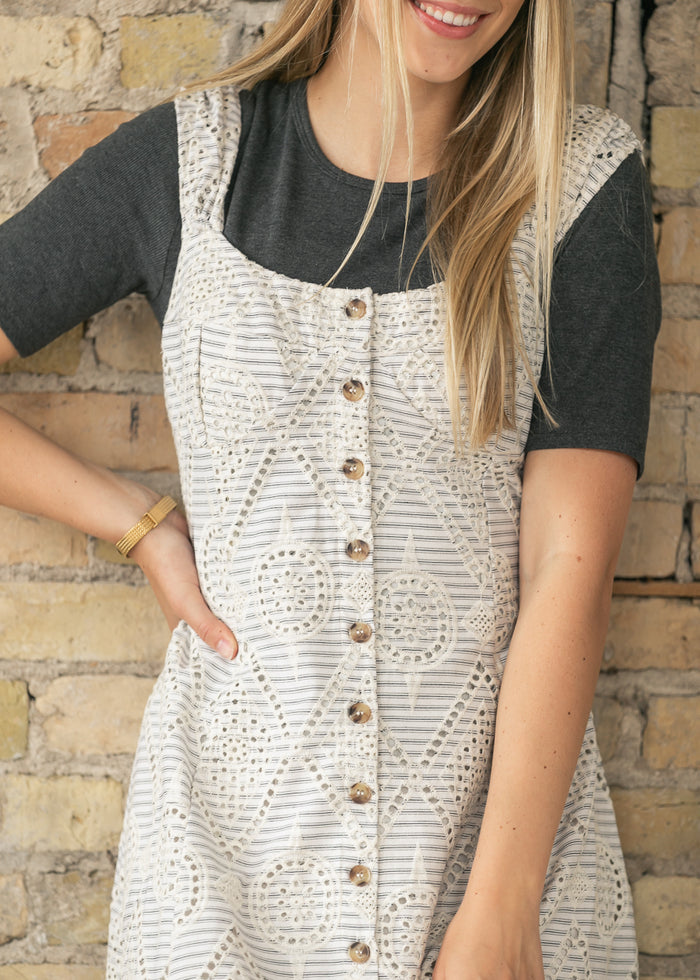 Essential Charcoal Ribbed Half Sleeve Tee IC Tops