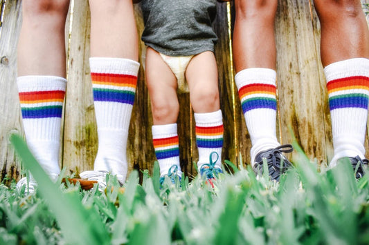 Family Matching Tube Socks - 6 Pack by Pride Socks