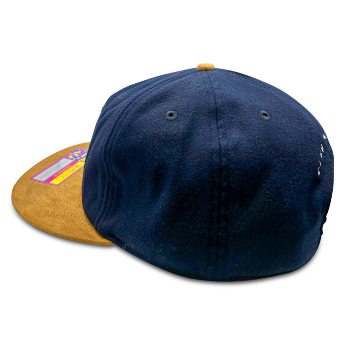 Fan Ink Club America Lafayette Snapback Hat (Navy/Brown) | SoccerWearhouse