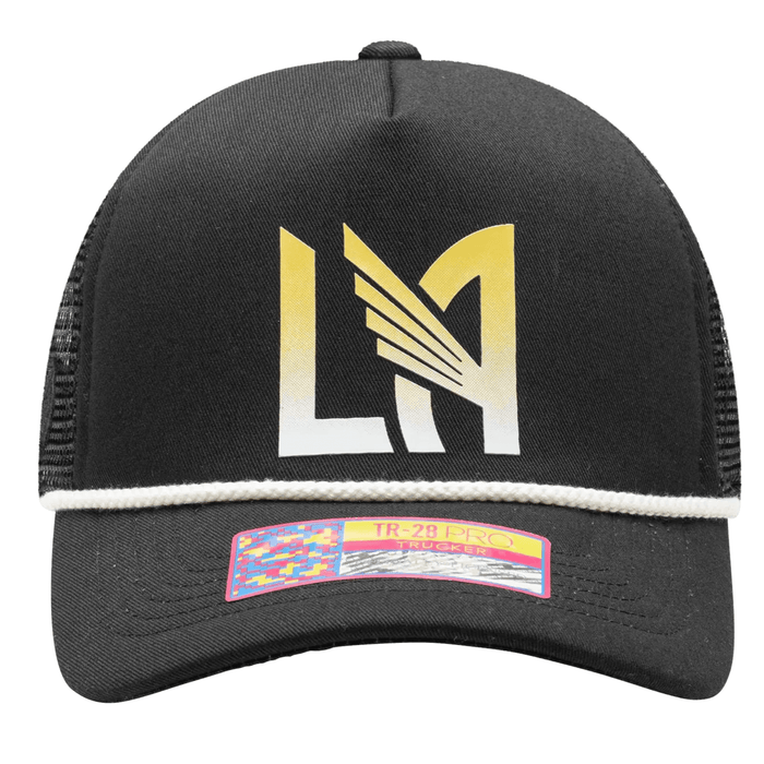 Fan Ink LAFC Atmosphere Trucker Hat (Black/Gold) | SoccerWearhouse
