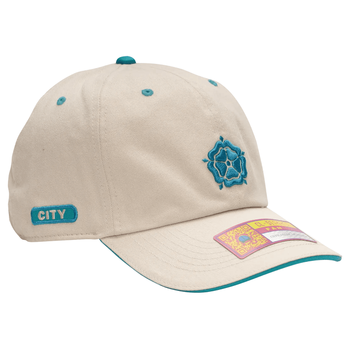 Fan Ink Manchester City Expedition Panama Classic Hat (Beige) | SoccerWearhouse