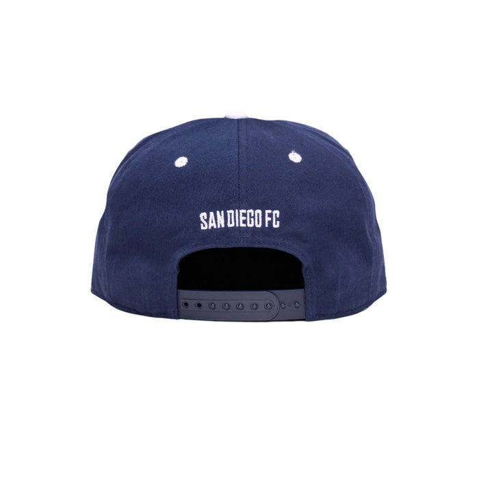Fan Ink San Diego FC Bankroll Snapback Hat (Navy) | SoccerWearhouse
