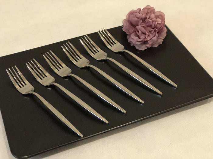 FERVEO Ferveo Sara 6 Delig  Gebaksvork Zilver