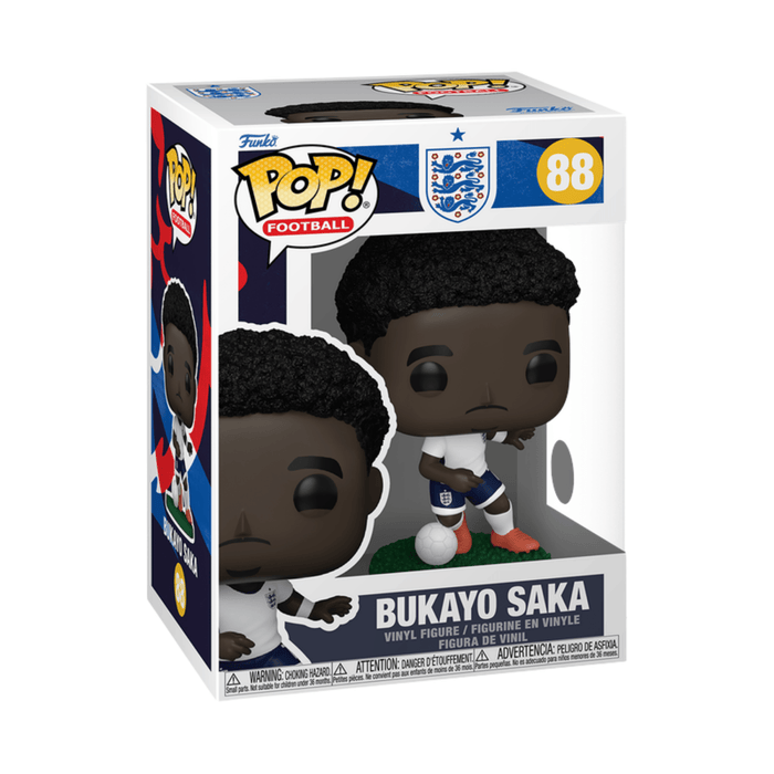 Funko Pop! England Bukayo Saka Vinyl Figure 88 | SoccerWearhouse