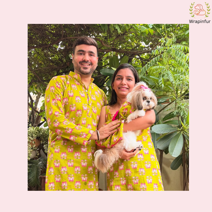Green Lotus Desi Men Kurta