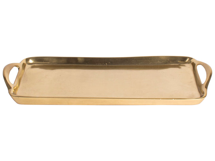 GUSTA GUSTA DECO DIENBLAD 36X16CM GOUD