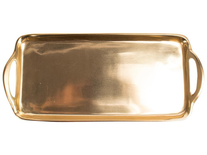 GUSTA GUSTA DECO DIENBLAD 36X16CM GOUD