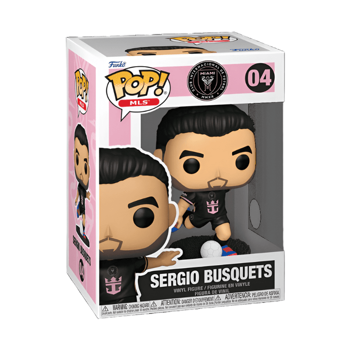 Inter Miami Sergio Busquets Away Jersey Funko Pop | SoccerWearhouse