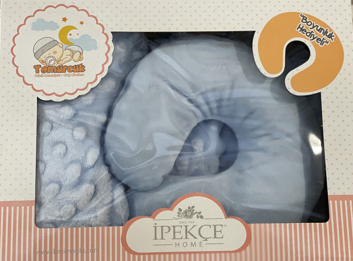 Liman Home Decor - Liman Online iPEKCE TOMURCUK BABY DEKEN + BLAUW