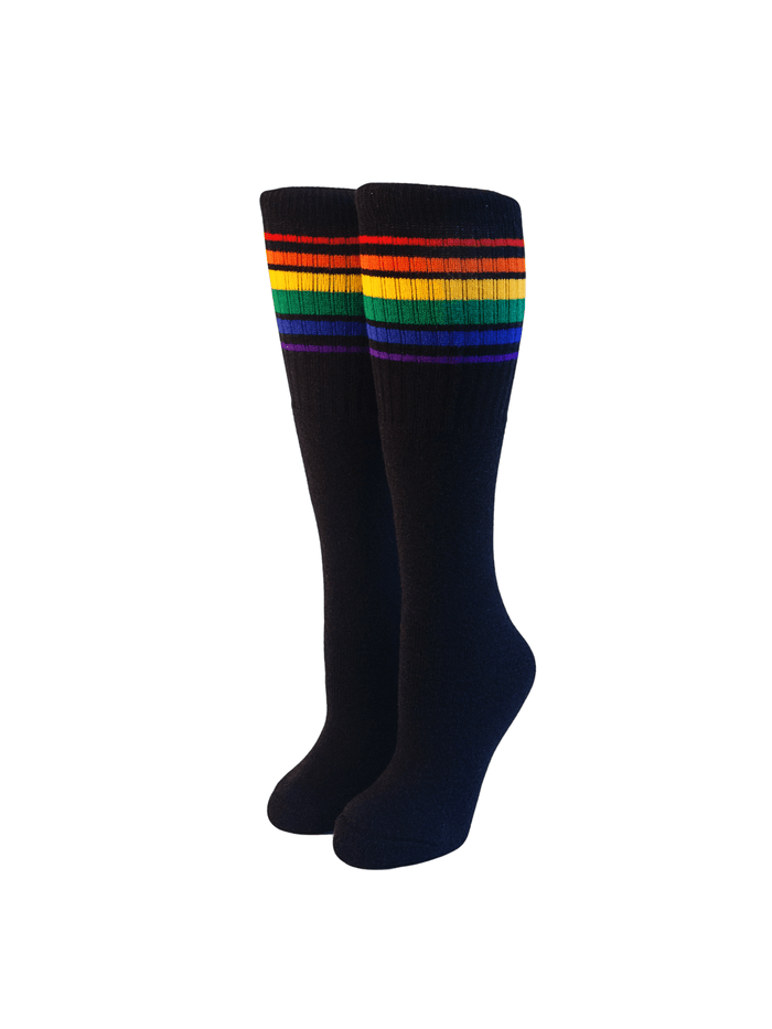 Joy - Under the Knee Tube Socks by Pride Socks