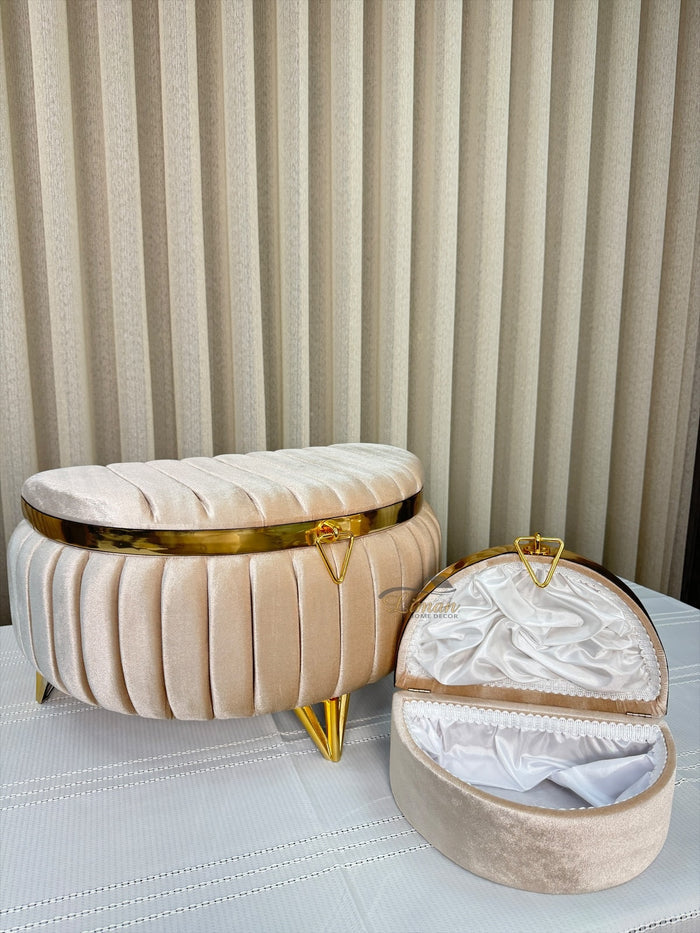 Liman Home Decor - Liman Online Julia Bruidkisten Beige