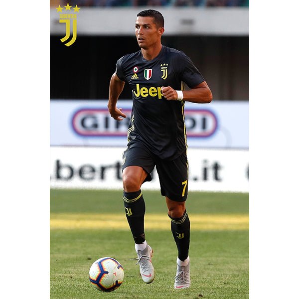Juventus Cristiano Ronaldo Away Poster | SoccerWearhouse
