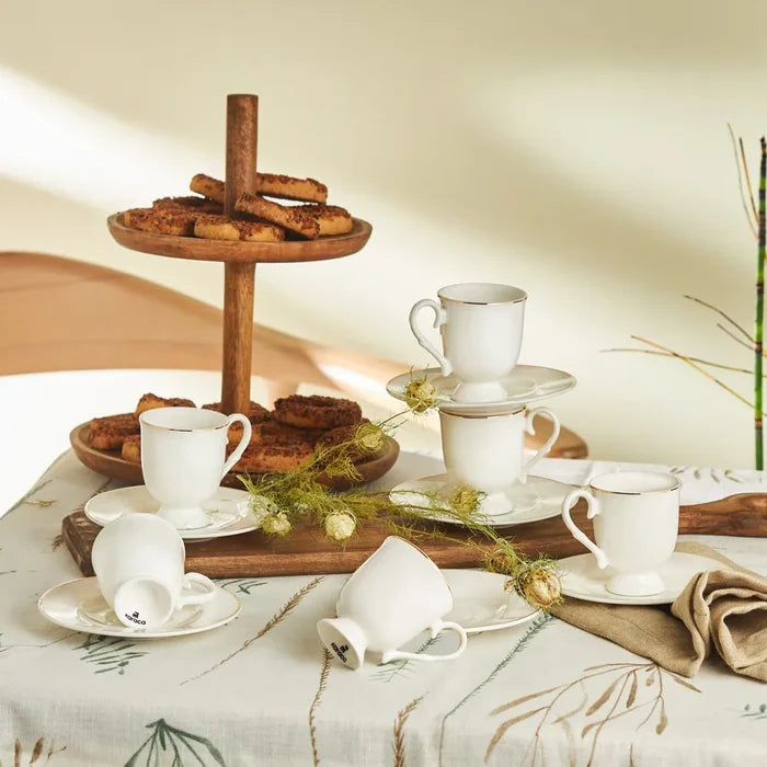 KARACA Karaca Alin Espressoset 12 Delig | 6 Persoons 85 ml
