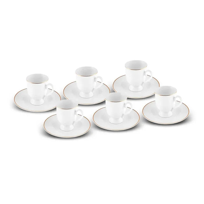 KARACA Karaca Alin Espressoset 12 Delig | 6 Persoons 85 ml