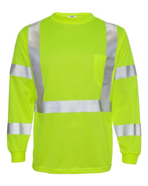 Kishigo Unisex Long Sleeve Class 3 T-Shirt