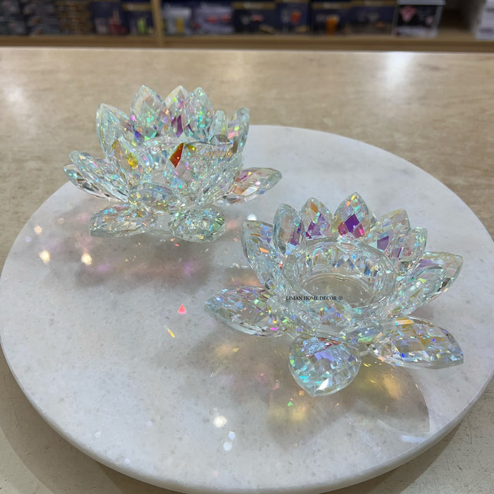 Liman Home Decor - Liman Online KRISTAL LOTUS DECORATIE -S-