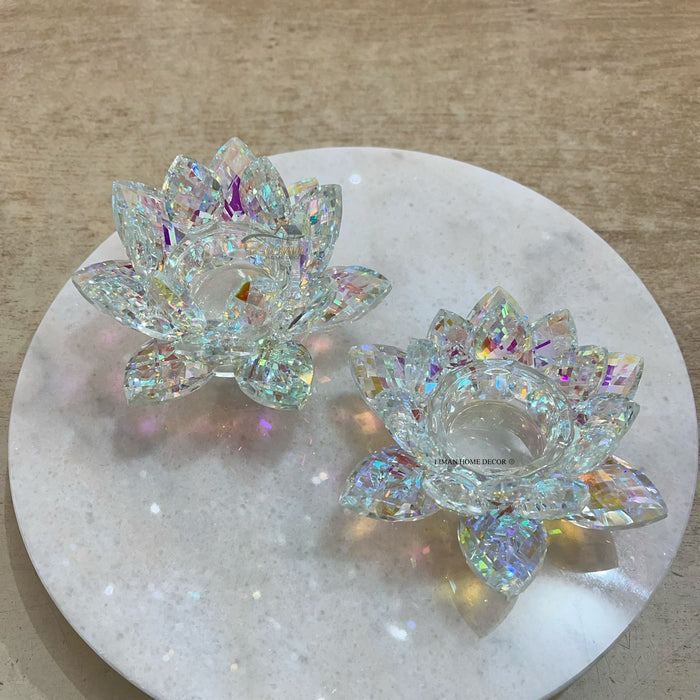 Liman Home Decor - Liman Online KRISTAL LOTUS DECORATIE -S-