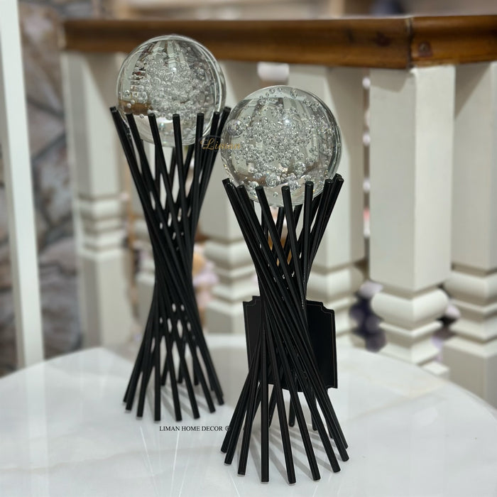 Liman Home Decor - Liman Online KURE DEKORATIE 2 DELIG ZWART