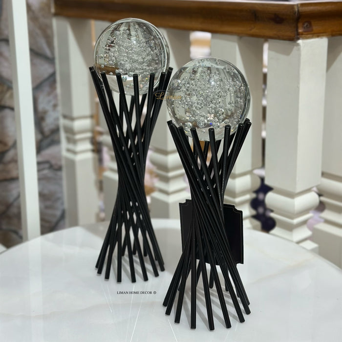 Liman Home Decor - Liman Online KURE DEKORATIE 2 DELIG ZWART