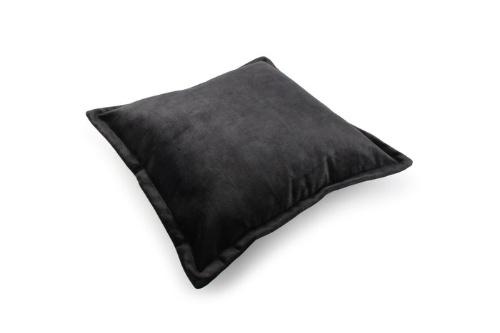 S|P Collection Lounge Kussen 45x45cm velvet zwart