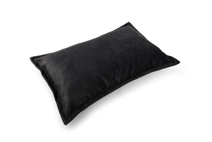 S|P Collection Lounge Kussen 60x40cm velvet zwart
