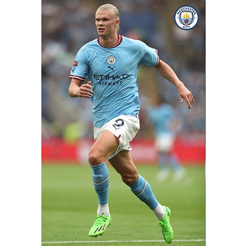 Manchester City Haaland Poster | SoccerWearhouse