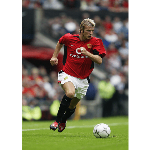 Manchester United David Beckham Poster | SoccerWearhouse