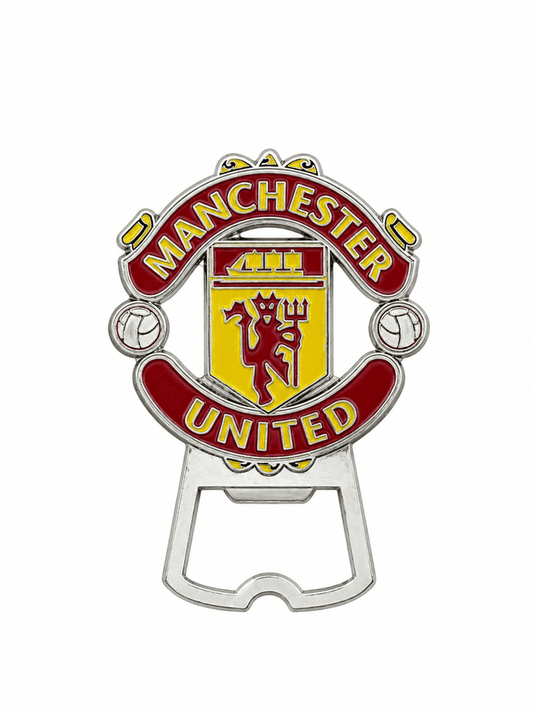 Manchester United FC Magnetic Metal Bottle Opener | SoccerWearhouse