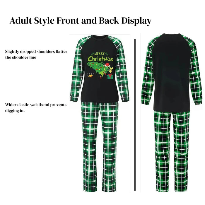 Matching Family Christmas Pajamas Adult Tees Pants Separates