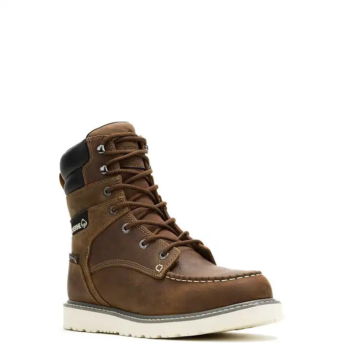 Men's Wolverine Trade Wedge 8" Moc-Toe Steel-Toe Work Boot