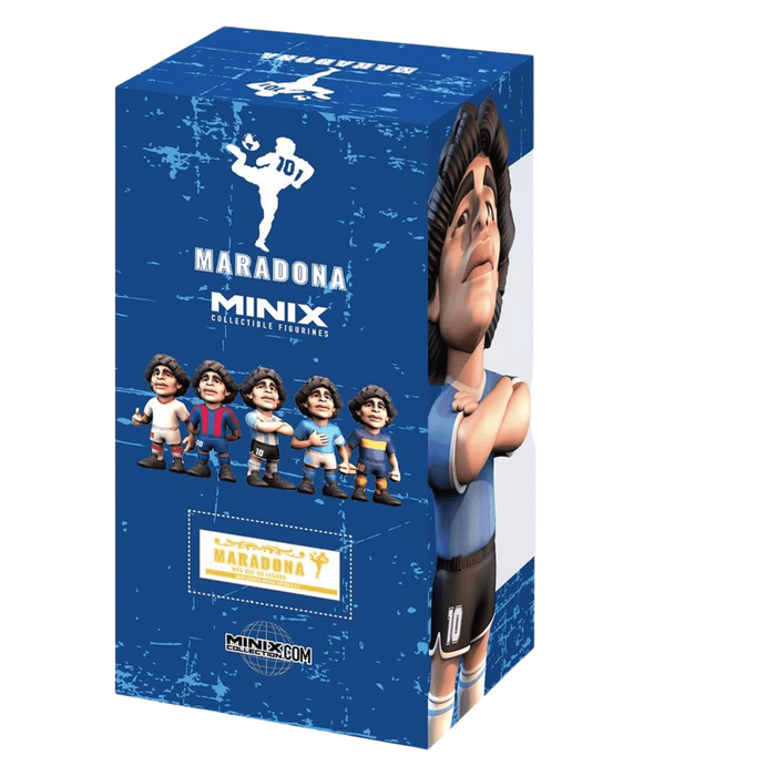 MINIX Argentina Diego Maradona Figure (White/Blue) | SoccerWearhouse