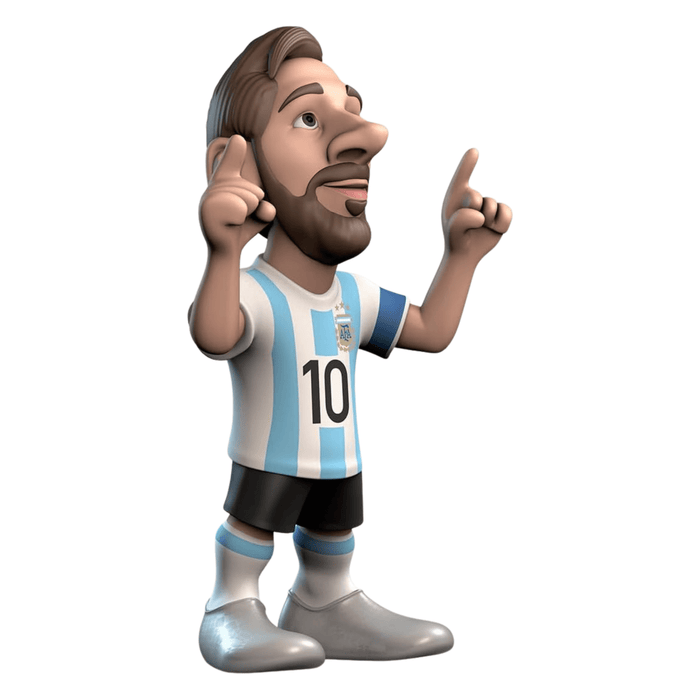 MINIX Lionel Messi Argentina Collectible Figure (Blue Edition) | SoccerWearhouse