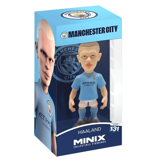 MINIX Manchester City Erling Haaland (2) Figure (Blue) | SoccerWearhouse
