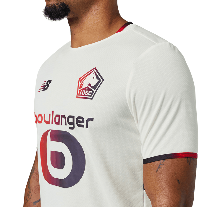 New Balance Men's Lille Away Jersey 25/26 (White) | SoccerWearhouse