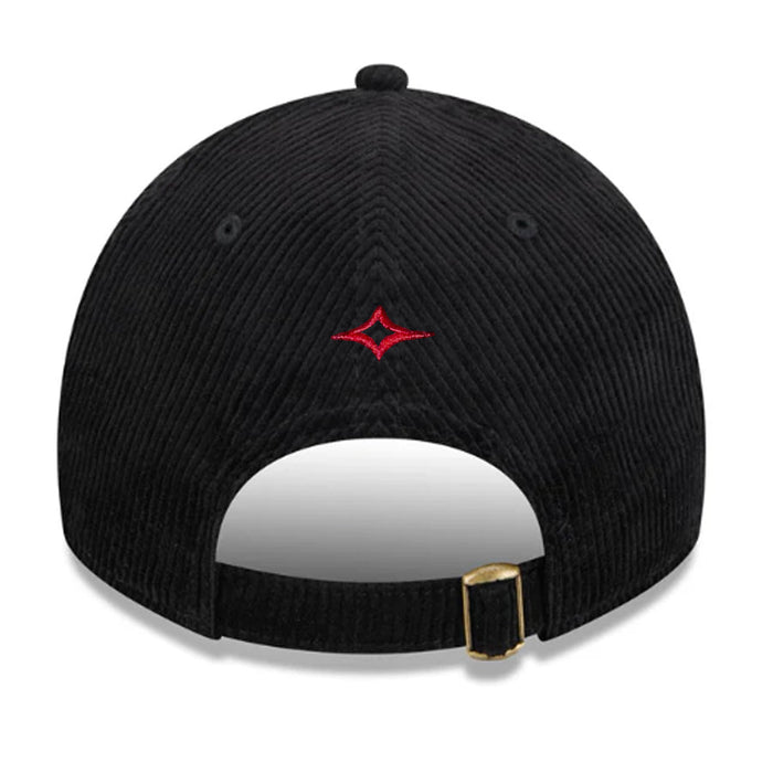 New Era LA Los Angeles Galaxy 9Twenty Adjustable Corduroy Retro Hat (Black) | SoccerWearhouse