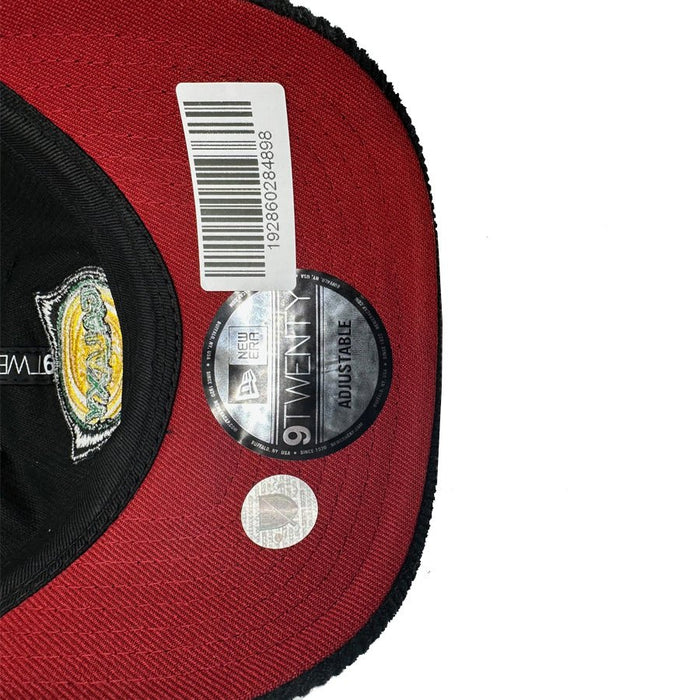 New Era LA Los Angeles Galaxy 9Twenty Adjustable Corduroy Retro Hat (Black) | SoccerWearhouse