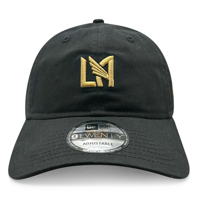 New Era LAFC 9Forty The League Adjustable Cap (Black/Gold) | SoccerWearhouse