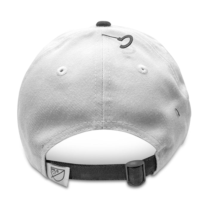 New Era LAFC 9Twenty Adjustable Hat (White/Dark Grey) | SoccerWearhouse