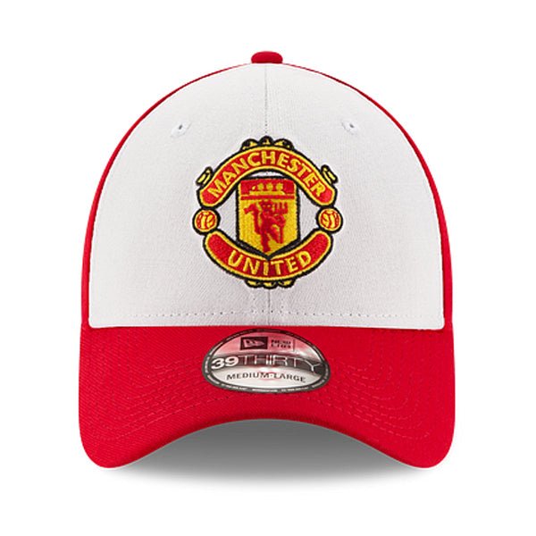 New Era Manchester United 3930 HAT (Red/White) | SoccerWearhouse