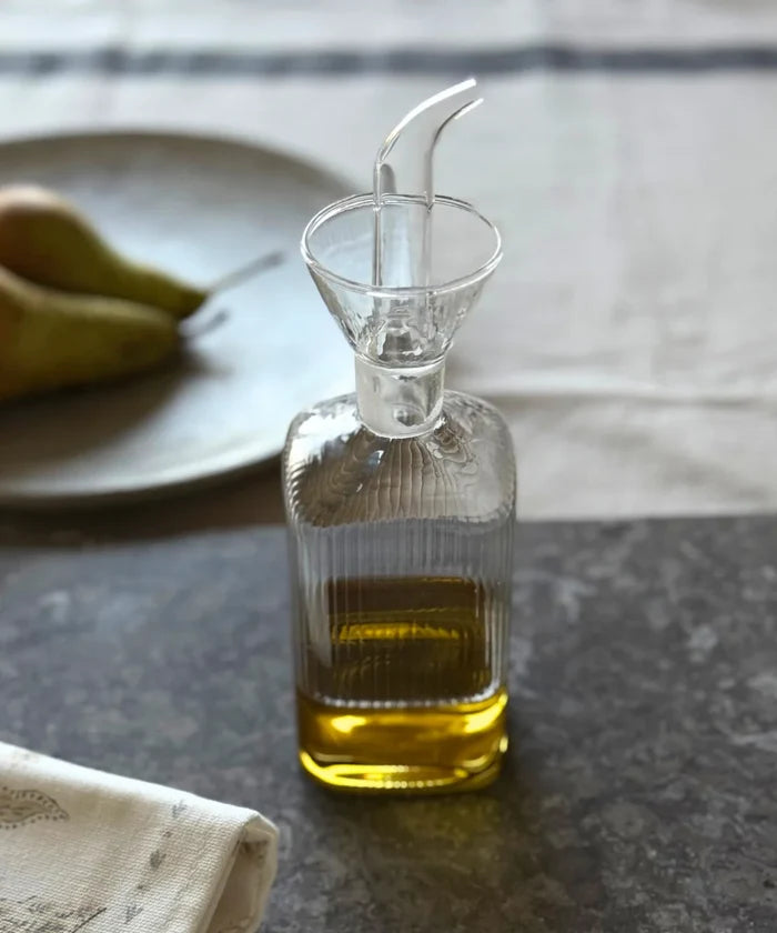 Liman Home Decor - Liman Online Olivetta stripe oliefles | borosilicaatglas | 255 ml