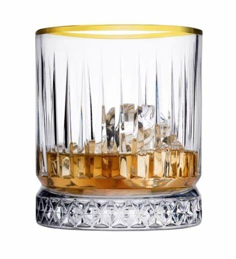 PASABAHCE Pasabahce Elysia Gold Touch Limonade Glazen 4 Delig 210cc