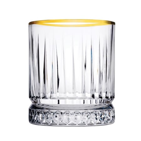 PASABAHCE Pasabahce Elysia Gold Touch Limonade Glazen 4 Delig 210cc