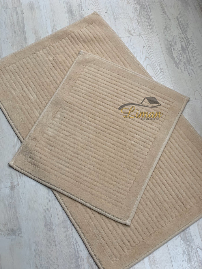 Liman Home Decor - Liman Online Pileli Badmatset Beige