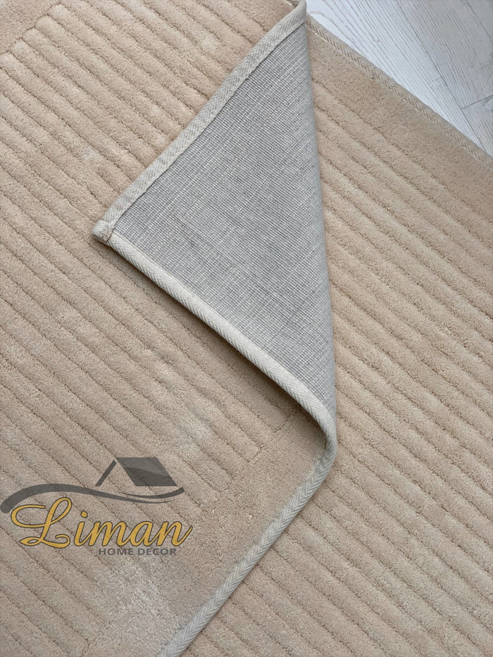 Liman Home Decor - Liman Online Pileli Badmatset Beige