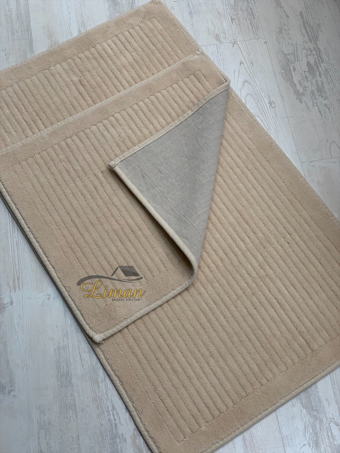 Liman Home Decor - Liman Online Pileli Badmatset Beige
