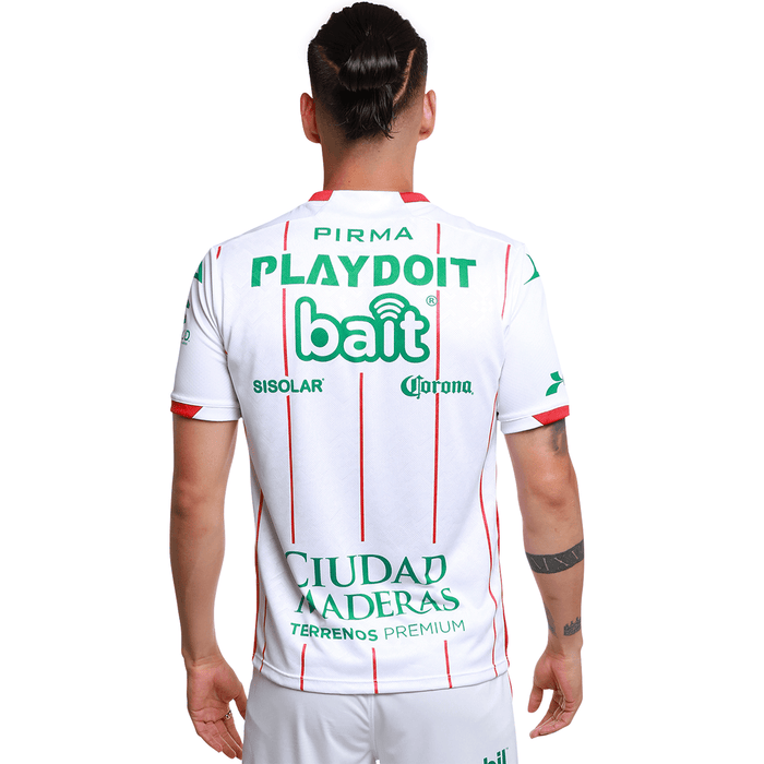 Pirma Men's Necaxa Home Jersey 25/26 (White/Red) | SoccerWearhouse