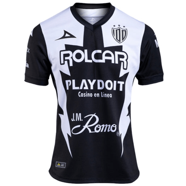 Pirma Necaxa Away Jersey 23/24 (Black/White) | SoccerWearhouse