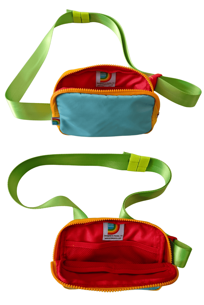 Pocket Full of Sunshine Crossbody Bag by Pride Socks