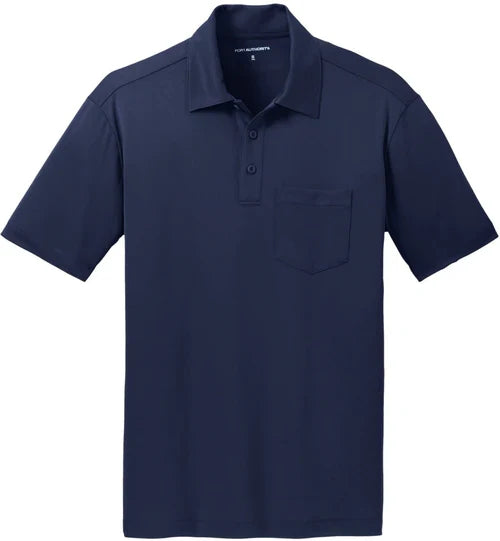 Port Authority Silk Touch Performance Pocket Polo
