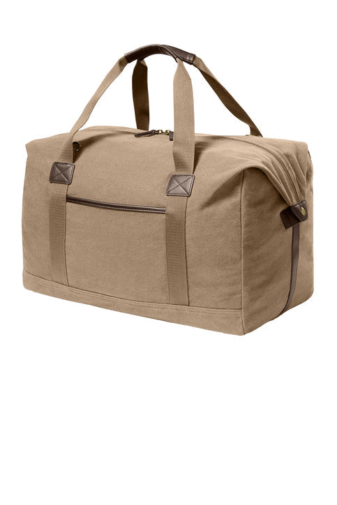 Port Authority Washed Canvas Duffel
